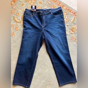 Bandolier cropped jeans
